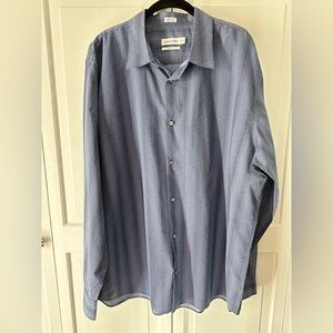 Gorgeous blue Calvin Klein dress shirt XXL